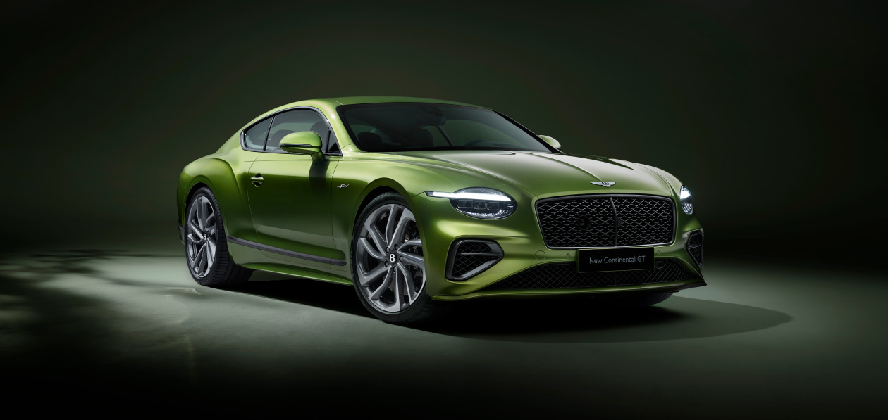 Bentley рассекретила новый Continental GT Speed